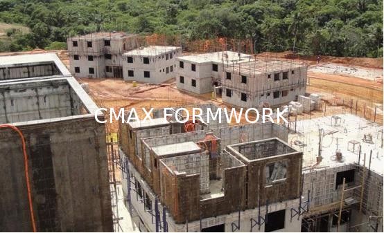 Système de coffrage en métal/coffrage de logement monolithique pour la Chambre en béton